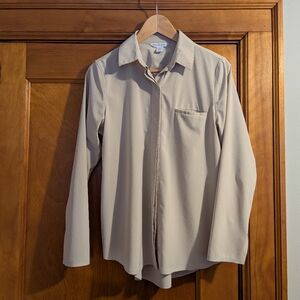 Athleta Urbanite Top Button Down Shirt | Size Small